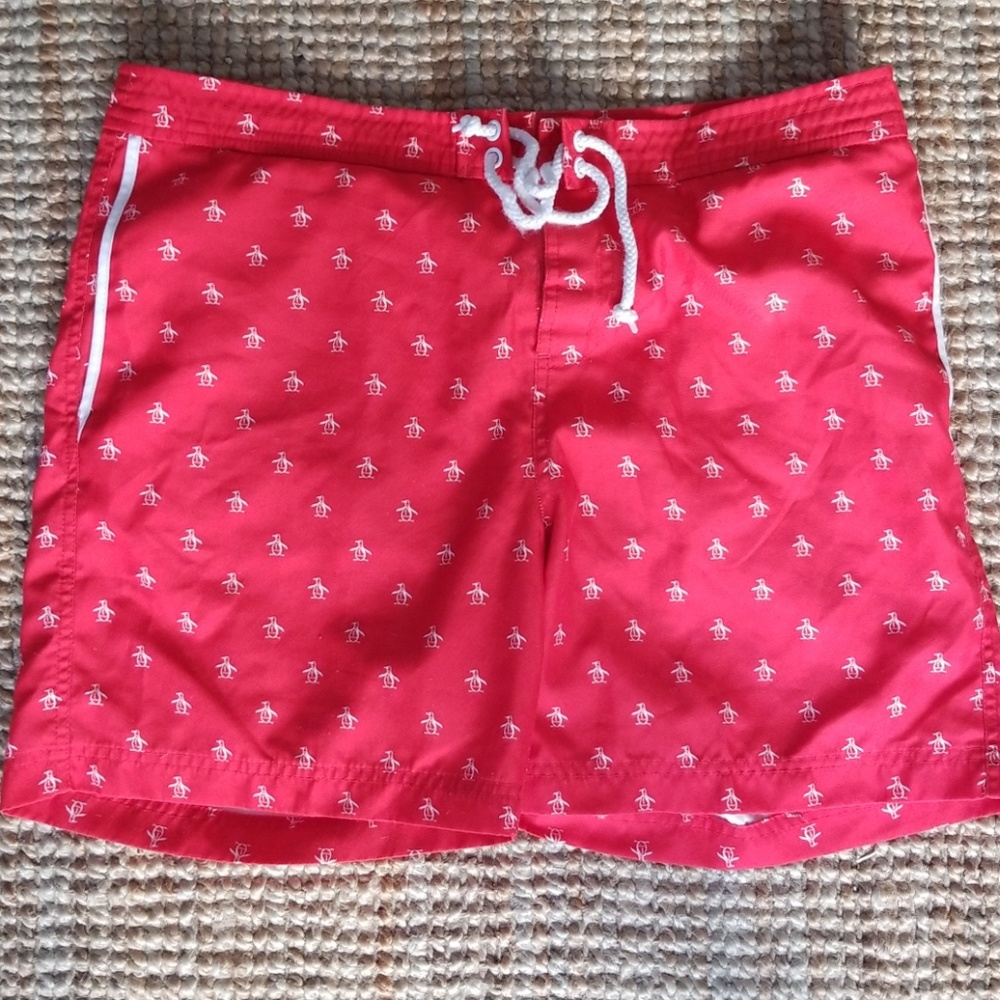 Penguin Swimming Trunks/ Shorts Size 34